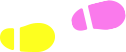 足跡画像