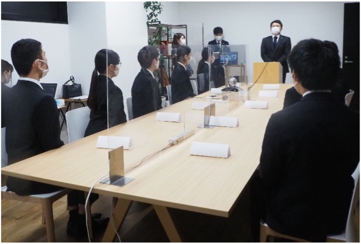 AHCグループ株式会社入社式